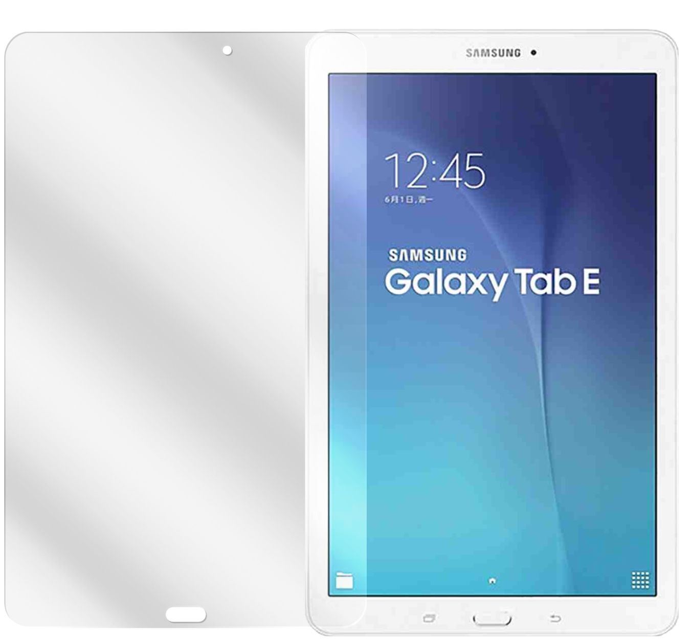 2x Schutzfolie klar für Galaxy Tab E 9.6 Samsung D (2)