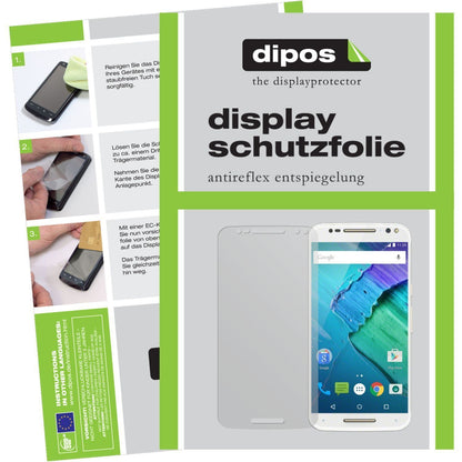 2x Schutzfolie matt für Moto X Style Motorola Disp (1)