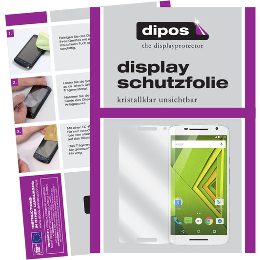 2x Schutzfolie klar für Moto X Play Motorola Displ (1)