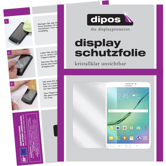 2x Schutzfolie klar für Galaxy Tab S2 8.0 LTE Sams (1)