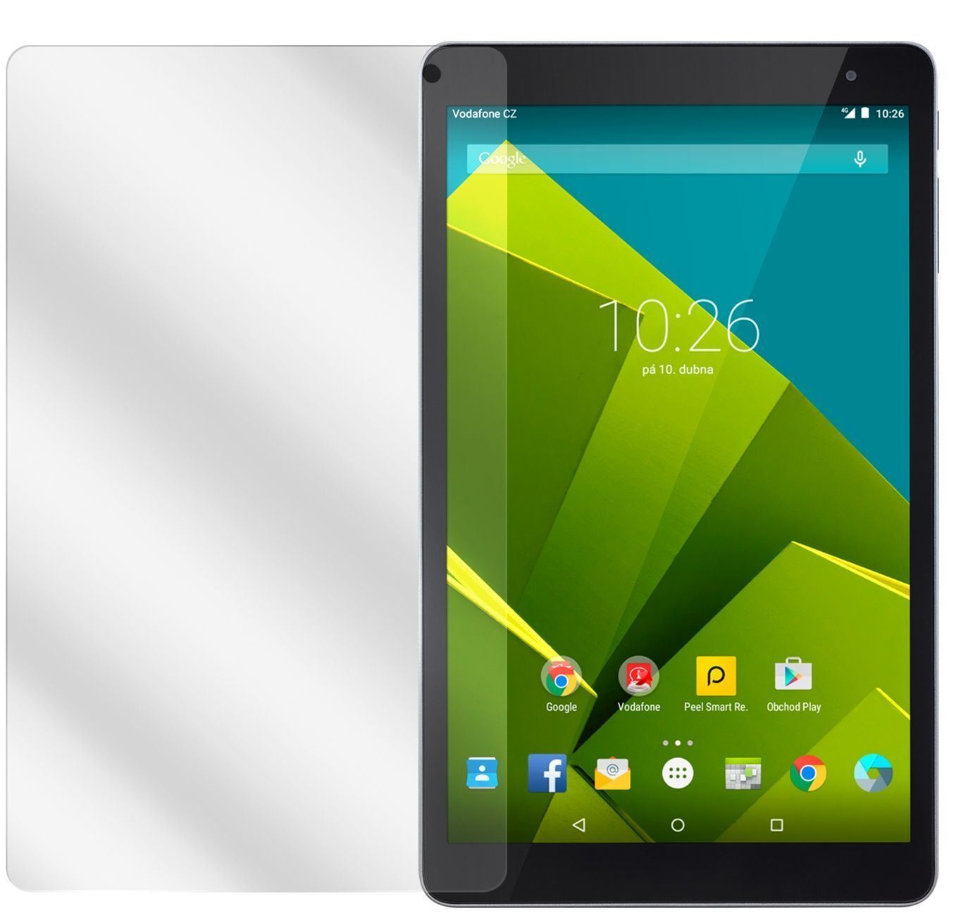 2x Schutzfolie klar für Tab Prime 6 Vodafone Displ (2)