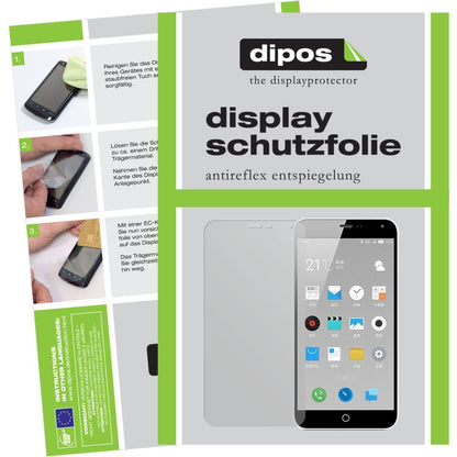 6x Schutzfolie matt für M1 Note Meizu Display-Schu (1)