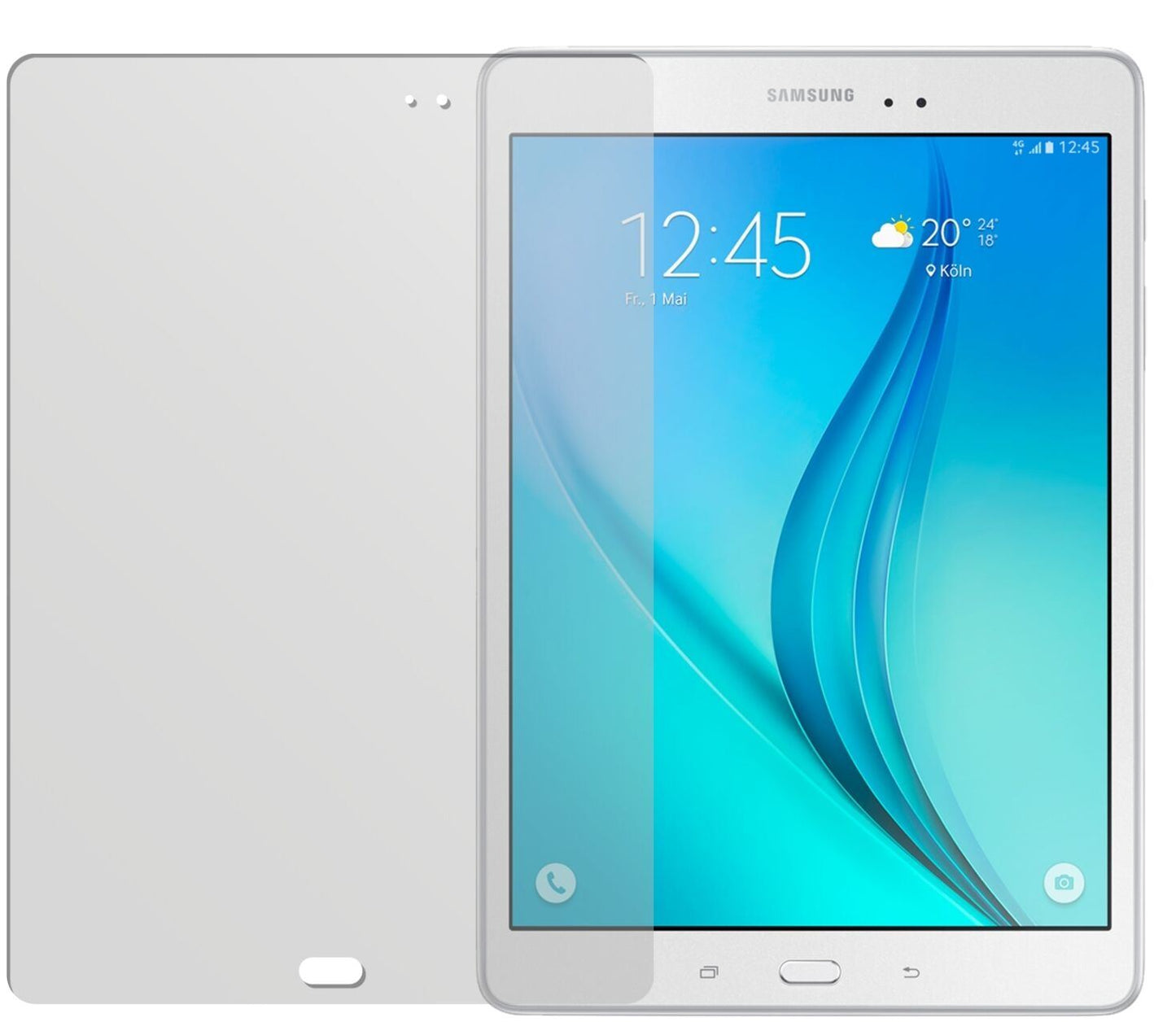 2x Schutzfolie matt für Galaxy Tab A T550N Samsung (2)