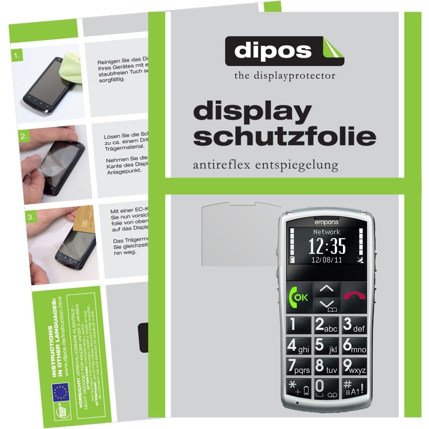 2x Schutzfolie matt für TalkComfort Emporia Displa (1)