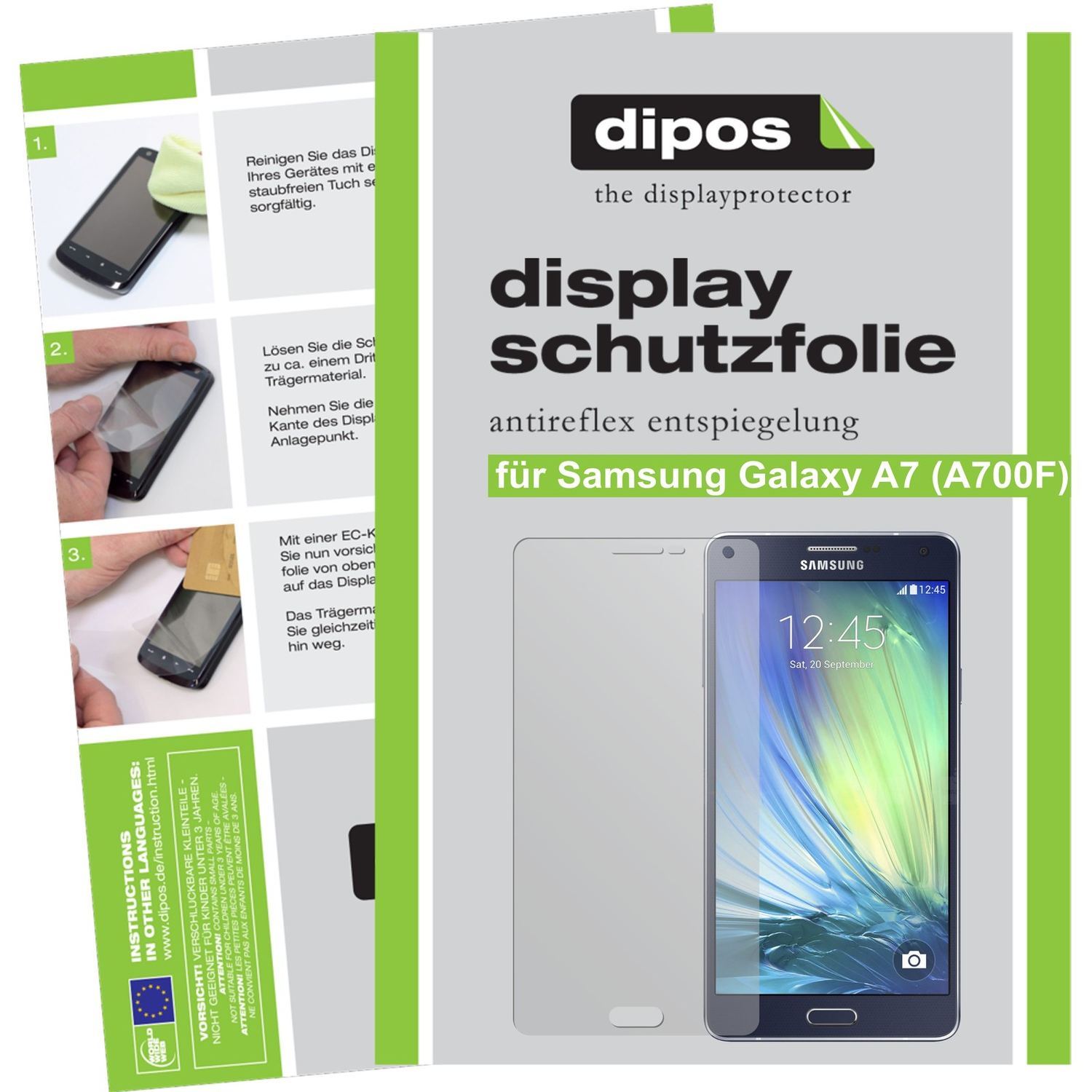 6x Schutzfolie matt für Galaxy A7 (SM-700) Samsung (1)