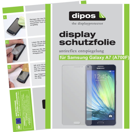2x Schutzfolie matt für Galaxy A7 (SM-700) Samsung (1)