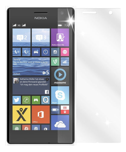 6x Schutzfolie klar für Lumia 730 / 735 Nokia Disp (2)