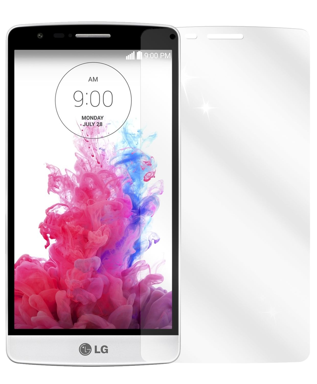 2x Schutzfolie klar für G3 S LG Display-Schutzfoli (2)
