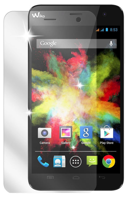 6x Schutzfolie klar für Bloom Wiko Display-Schutzf (2)