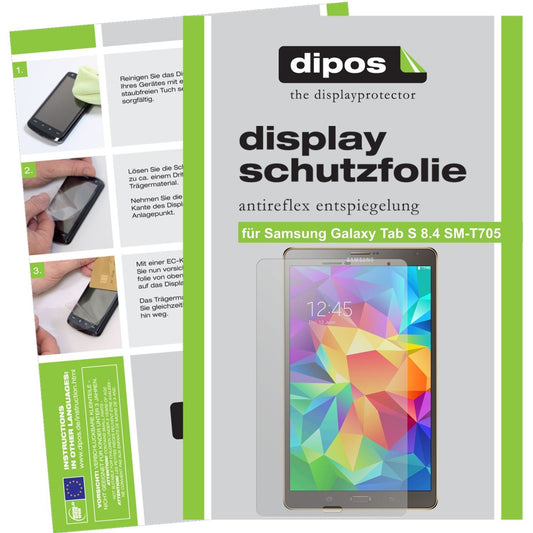 3x Schutzfolie matt für Galaxy Tab S 8.4 SM-T705 S (1)