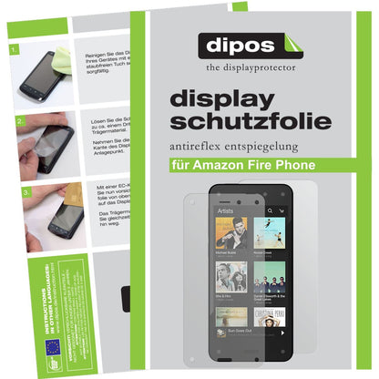 2x Schutzfolie matt für Fire Phone Amazon Display- (1)