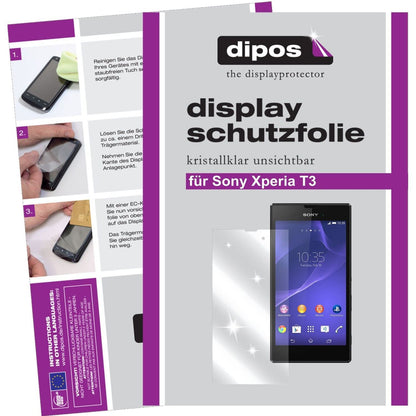 2x Schutzfolie klar für Xperia Style Sony Display- (1)