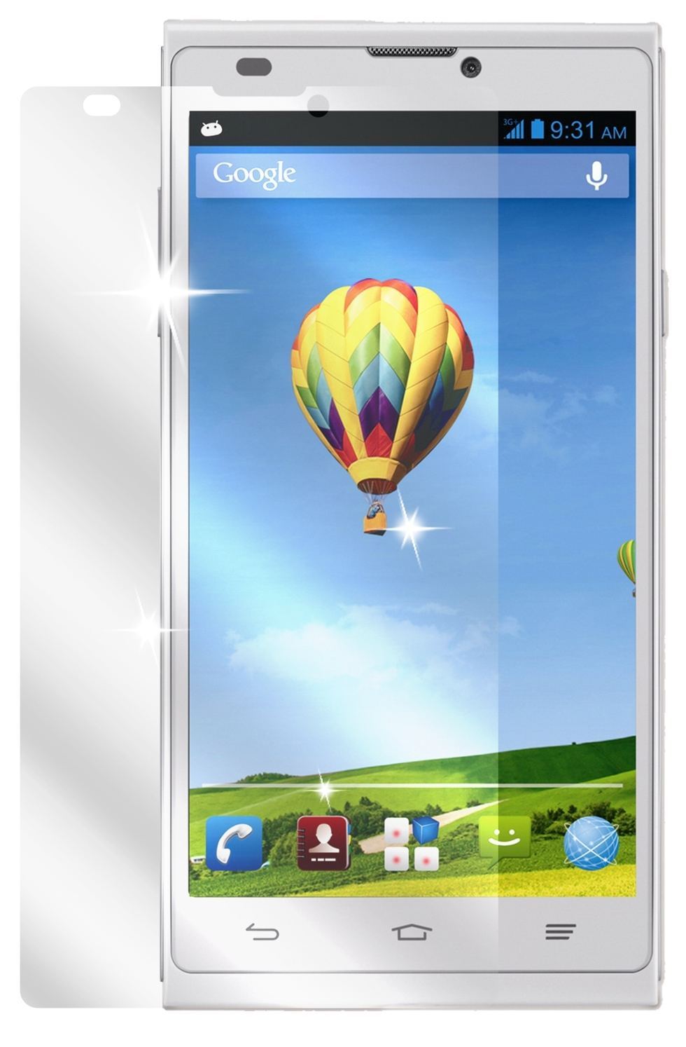 6x Schutzfolie klar für Blade L2 ZTE Display-Schut (2)