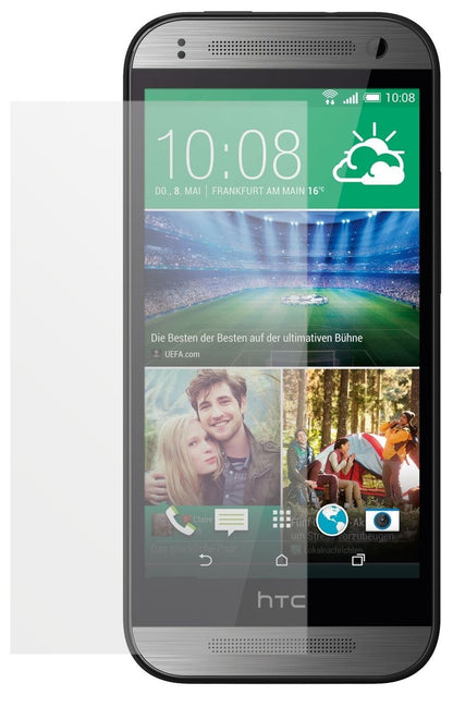 2x Schutzfolie matt für One mini 2 HTC Display-Sch (2)
