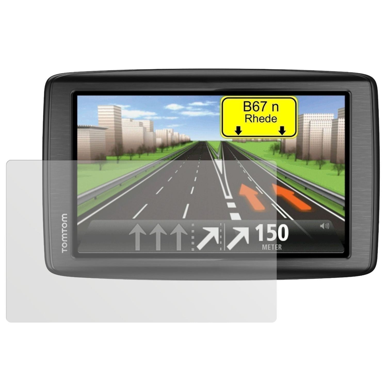 3x Schutzfolie matt für Start 60 M TomTom Display- (2)