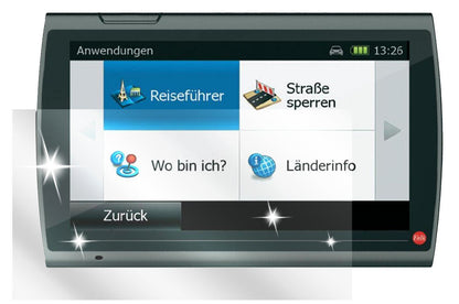 3x Schutzfolie klar für Neo 520 Falk Display-Schut (2)