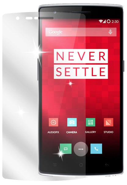 2x Schutzfolie klar für One OnePlus Display-Schutz (2)