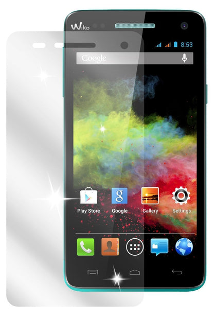 6x Schutzfolie klar für Rainbow Wiko Display-Schut (2)