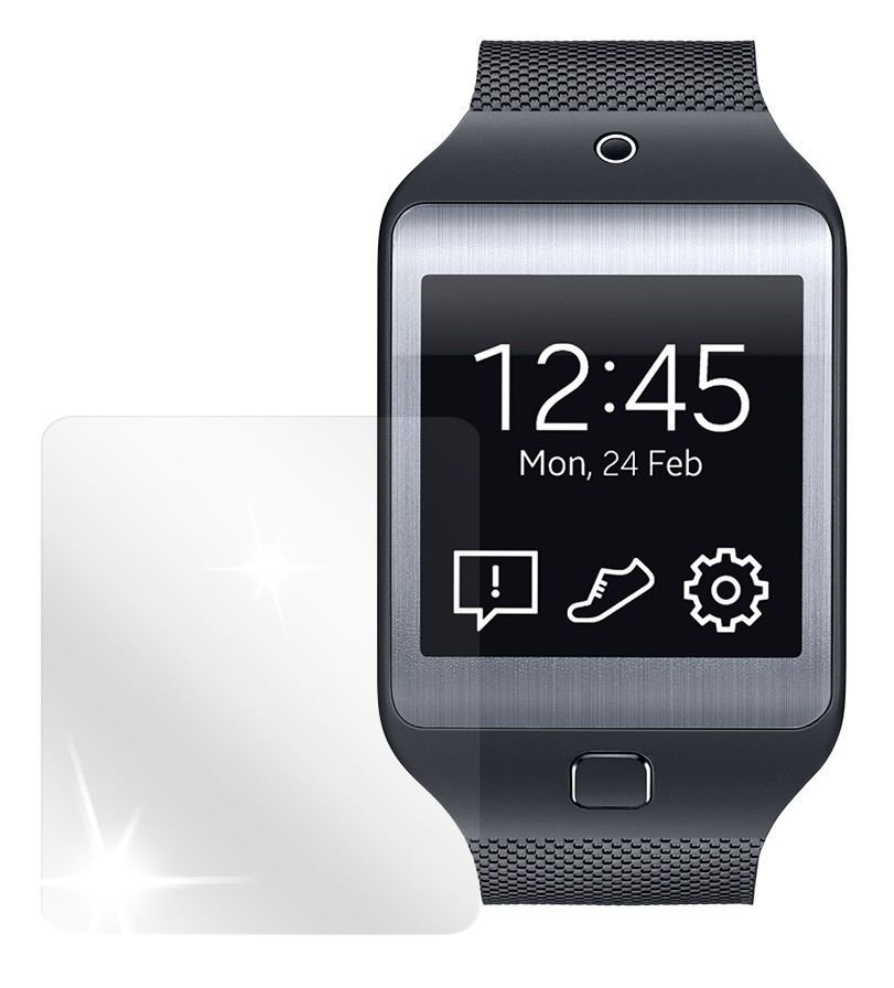 2x Schutzfolie klar für Gear 2 Neo Samsung Display (2)