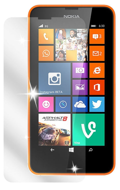 6x Schutzfolie klar für Lumia 630 Nokia Display-Sc (2)