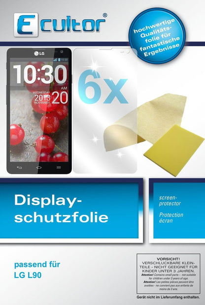 6x Schutzfolie klar für L90 LG Display-Schutzfolie (1)