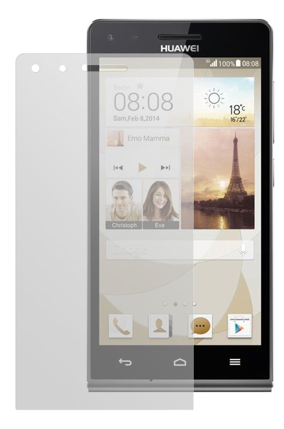 2x Schutzfolie matt für Ascend G6 Huawei Display-S (2)