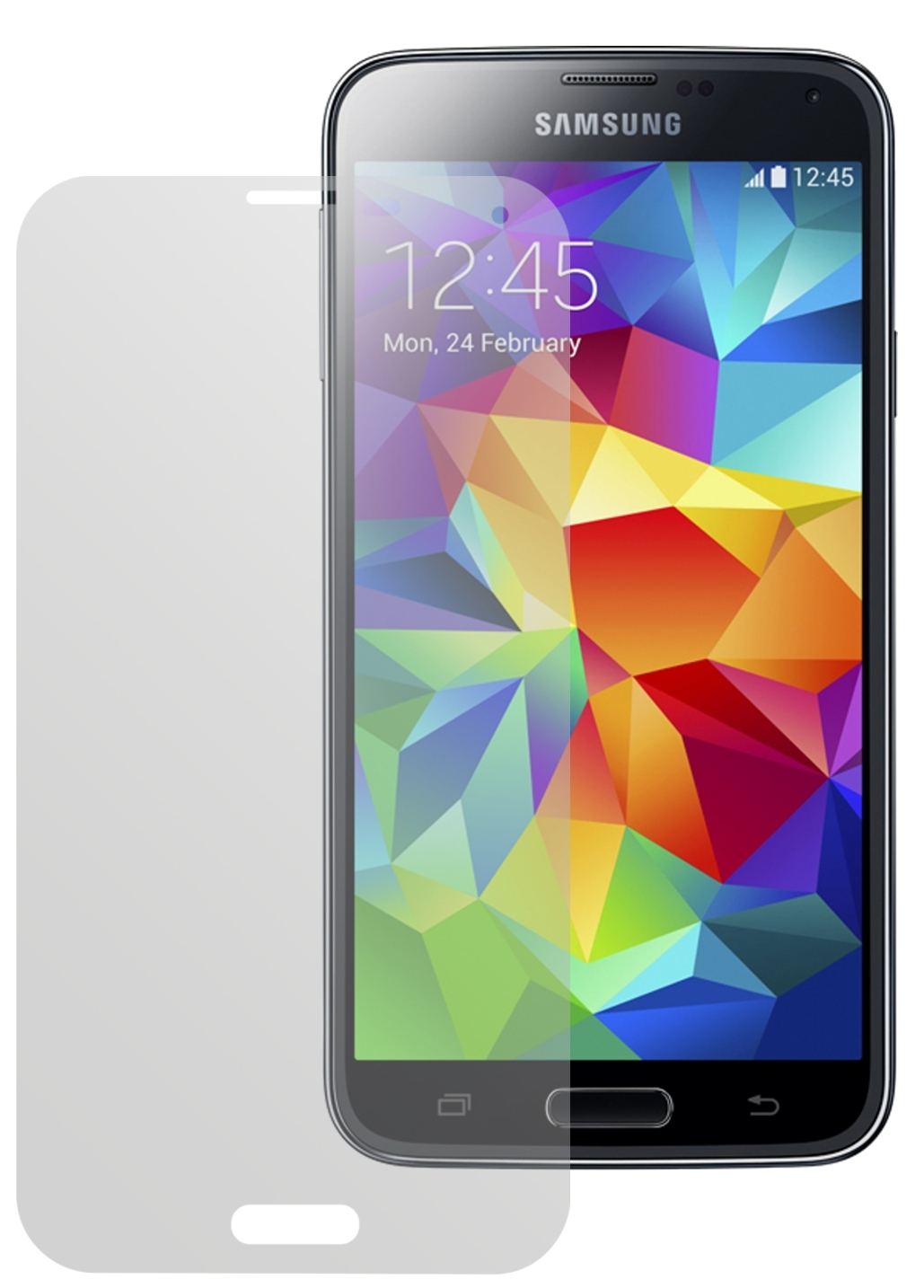 4x Schutzfolie matt für Galaxy S5 Samsung Display- (2)