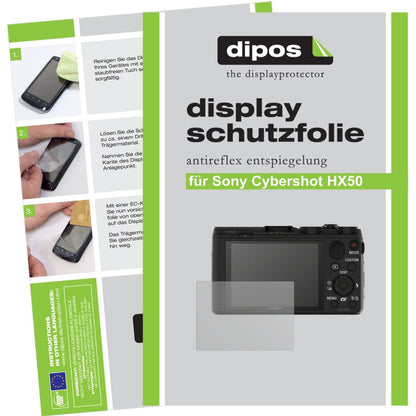 6x Schutzfolie matt für HX 50 Sony Display-Schutzf (1)