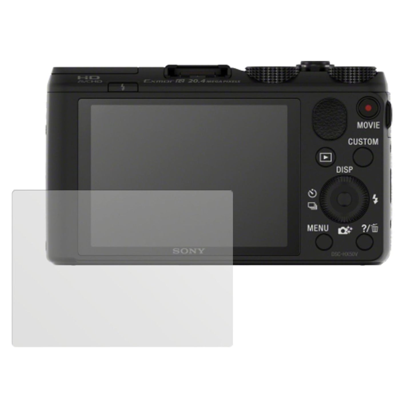 6x Schutzfolie matt für HX 50 Sony Display-Schutzf (2)