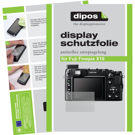 6x Schutzfolie matt für X10 Fuji Display-Schutzfol (1)
