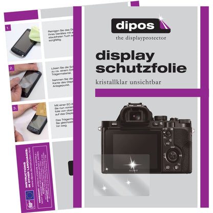 6x Schutzfolie klar für Alpha 7 / 7R / 7S Sony Dis (1)