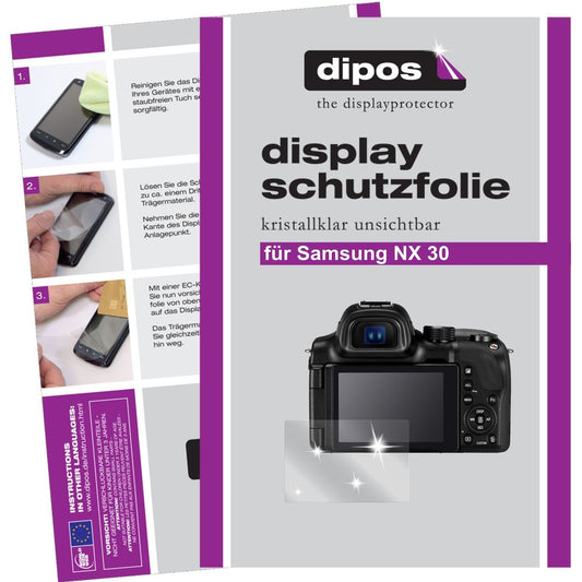 6x Schutzfolie klar für NX30 Samsung Display-Schut (1)