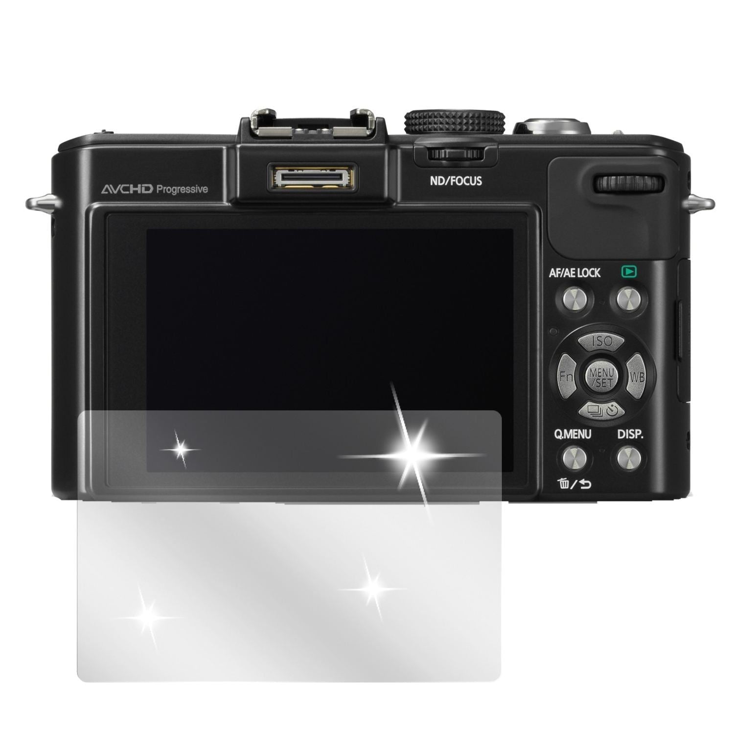 6x Schutzfolie klar für Lumix LX7 Panasonic Displa (2)
