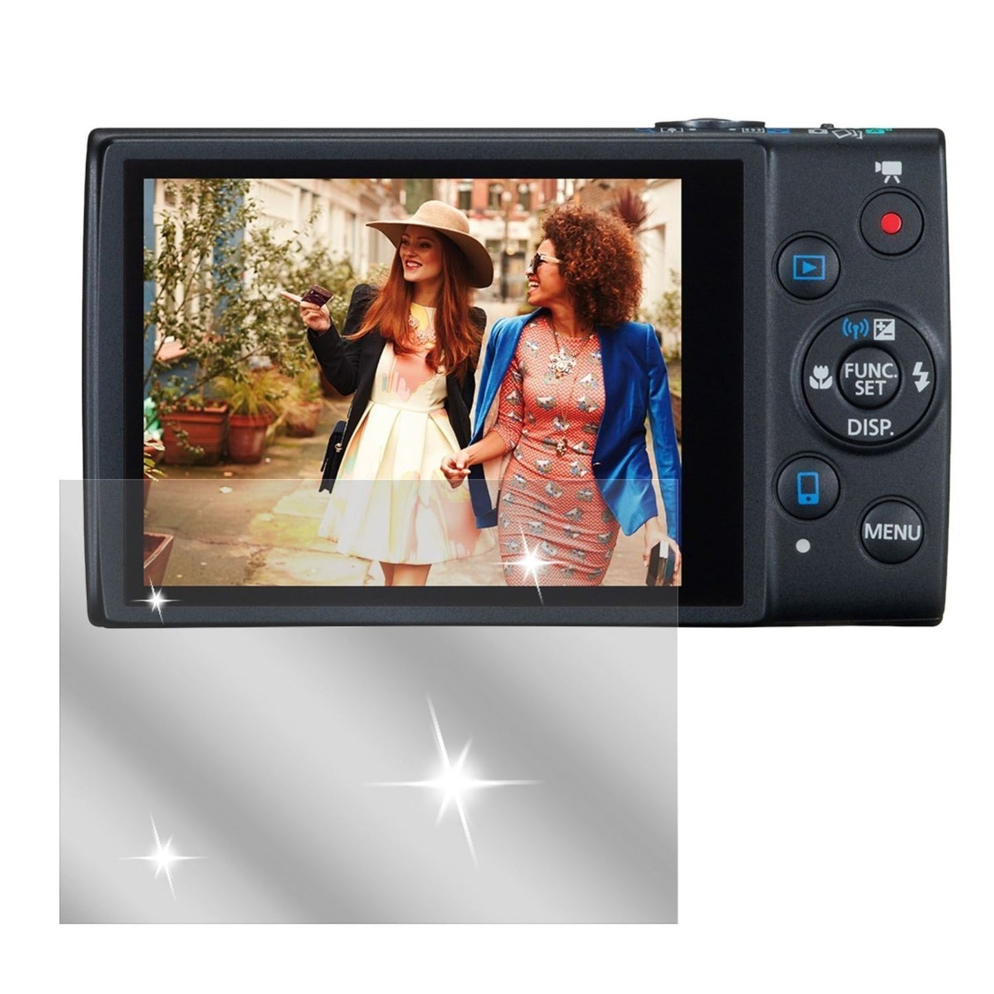 6x Schutzfolie klar für IXUS 265 Canon Display-Sch (2)