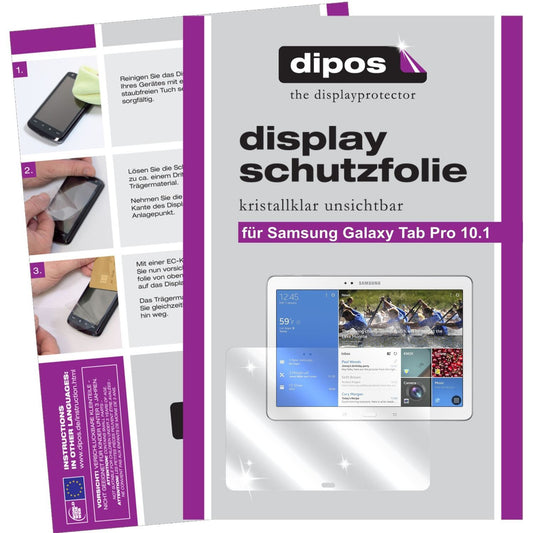 2x Schutzfolie klar für Galaxy Tab Pro 10.1 Samsun (1)