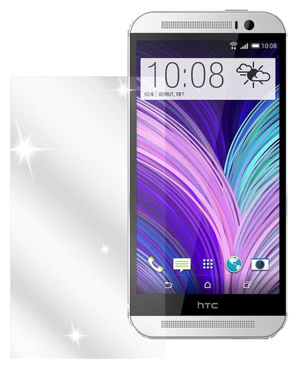 6x Schutzfolie klar für One M8 HTC Display-Schutzf (2)
