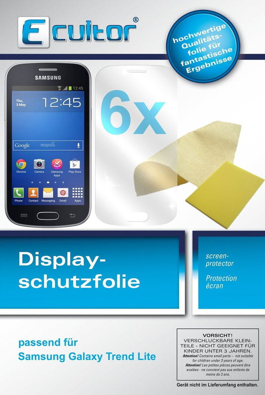 6x Schutzfolie klar für Galaxy Trend Lite Samsung  (1)