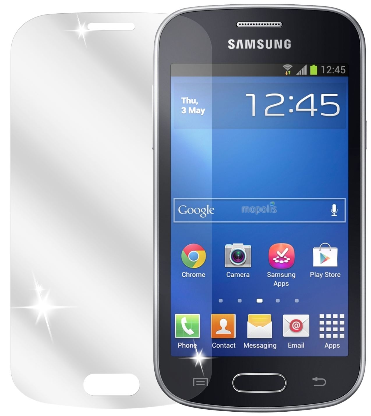 6x Schutzfolie klar für Galaxy Trend Lite Samsung  (2)