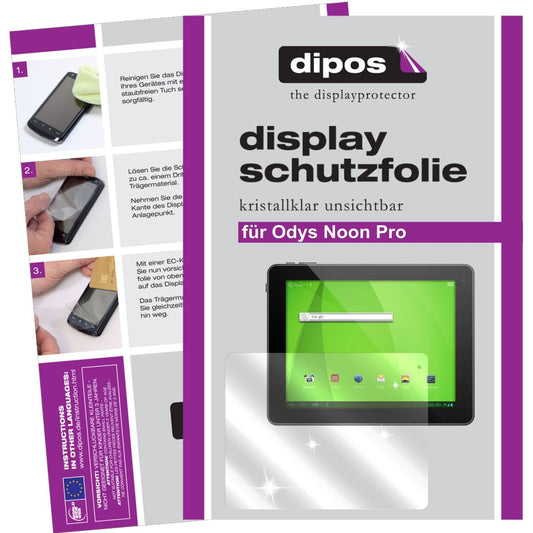 2x Schutzfolie klar für Noon Pro Odys Display-Schu (1)