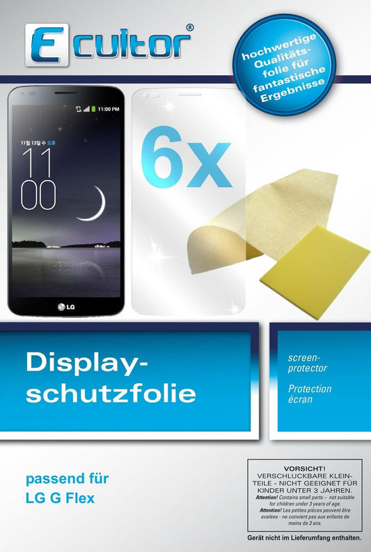 6x Schutzfolie klar für G Flex LG Display-Schutzfo (1)