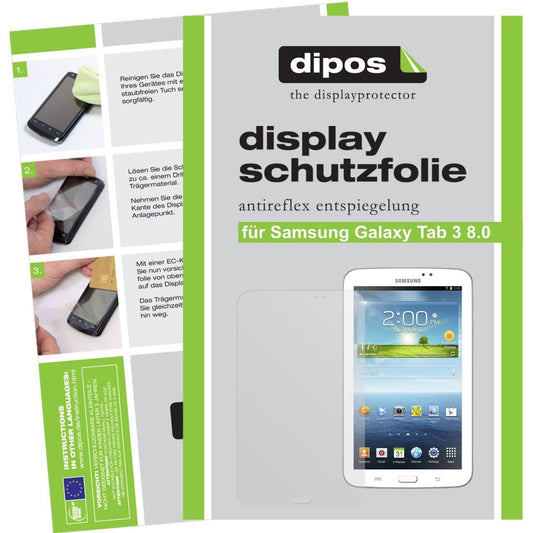 2x Schutzfolie matt für Galaxy Tab 3 8.0 SM-T311 S (1)