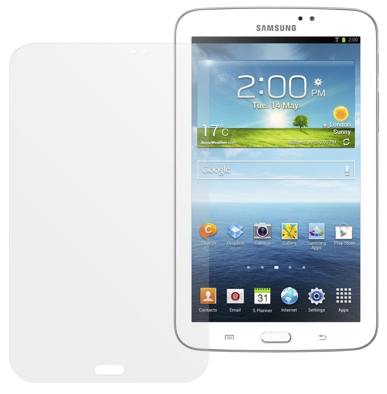 2x Schutzfolie matt für Galaxy Tab 3 8.0 SM-T311 S (2)