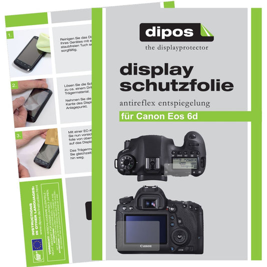 6x Schutzfolie matt für EOS 6D Canon Display-Schut (1)