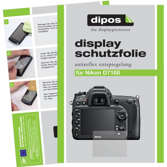 6x Schutzfolie matt für D7100 / D7200 Nikon Displa (1)