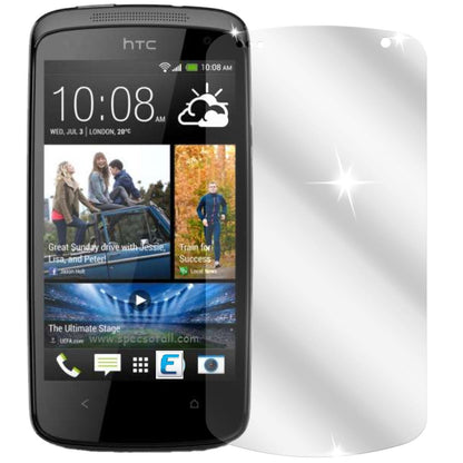 2x Schutzfolie klar für Desire 500 HTC Display-Sch (2)