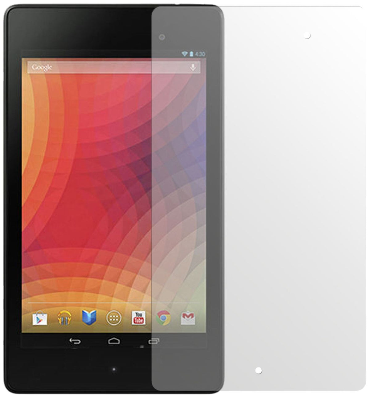 2x Schutzfolie matt für Nexus 7 (2. Generation) Go (2)