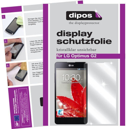 2x Schutzfolie klar für G2 LG Display-Schutzfolie (1)