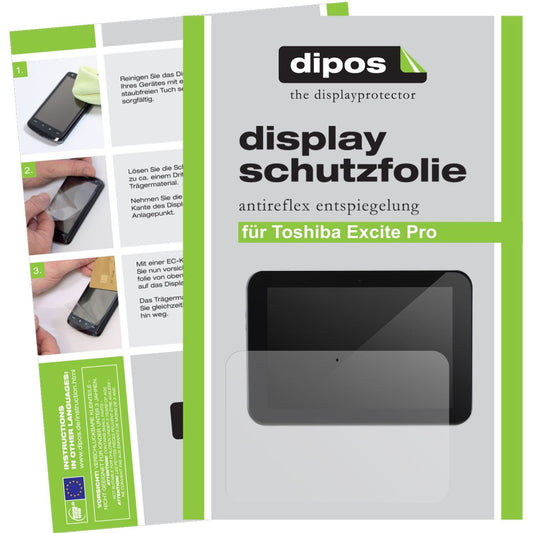 2x Schutzfolie matt für Excite Pro Toshiba Display (1)