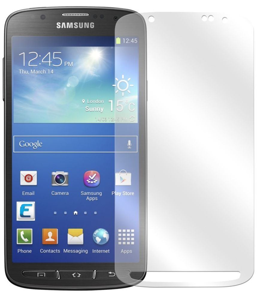 2x Schutzfolie klar für Galaxy S4 Active Samsung D (2)