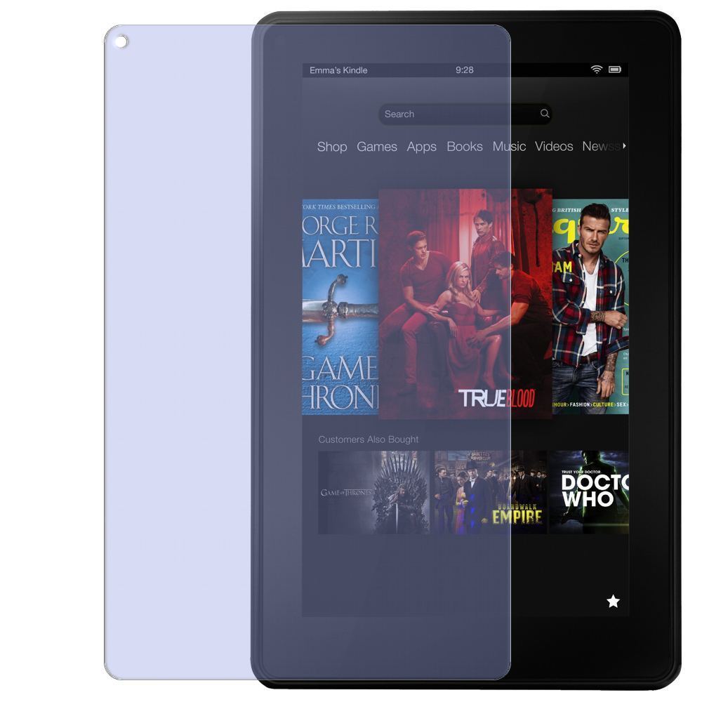 2x Schutzfolie matt für Kindle Fire 2 Amazon Displ (2)